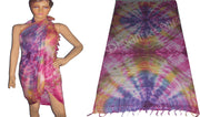 MULTICOLOR TIE DIE VISCOSE PAERO WITH LUREX