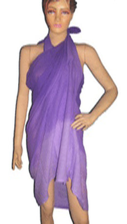 THREE TONE COTTON PAREO