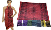 BLOCK(JAIPURI)PRINT VISCOSE  PAREO
