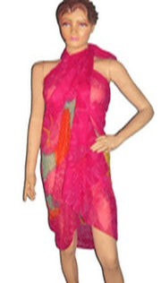 CHIFFON BEACH SCARF