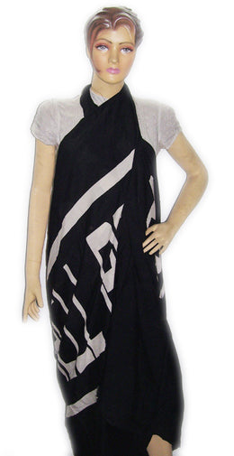 LOGO PRINT VISCOSE SARONG