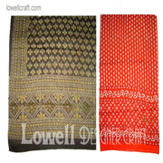 BLOCK PRINT SCARVES