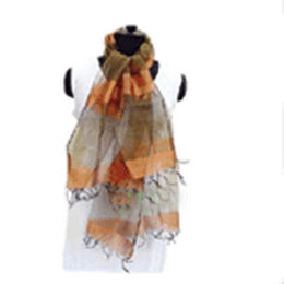 TUSSAR SILK SCARVE