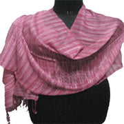 HANDLOOM STRIPE SCARF STOLE