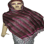 STRIPE COTTON SCARF