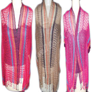 FLAG DESIGN COTTON LONG SCARF