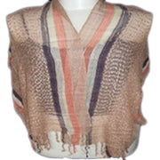 FLAG DESIGN COTTON LONG SCARF