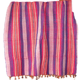 COTTON STRIPE SCARF