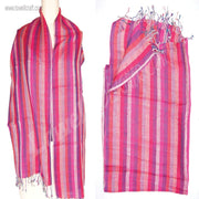 COTTON STRIPE SCARF