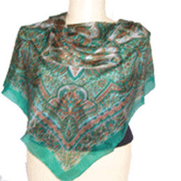 SILK SQUARE SCARF