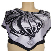 SATIN SQUARE SCARF