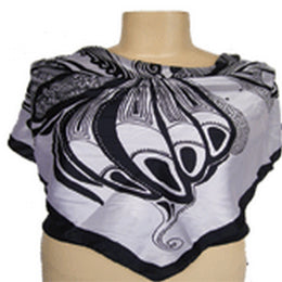 SATIN SQUARE SCARF