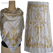 SATIN SQUARE SCARF