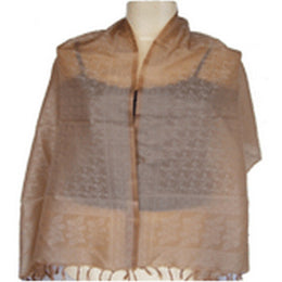 POLYSTER BANARSI SILK SCARF