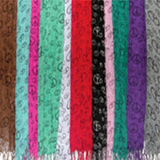 PEACE SIGN SCARF