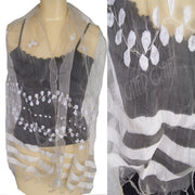 PATCH WORK EMBERIODERY SCARF STOLE