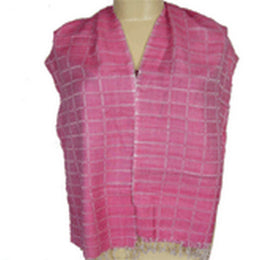 CHECK DESIGN VISCOSE SCARF