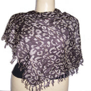 CHEETA PRINT ARAFAT SCARF