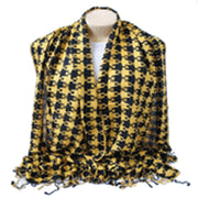 BIG HOUNDSTOOTH STOLE