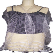 THIN STRIPE DESIGN SILK SCARF