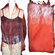PLAIN SILK SCARF