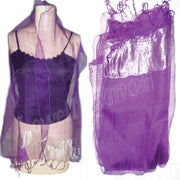 PLAIN SILK SCARF