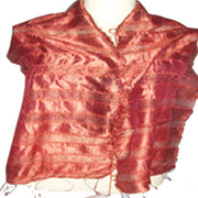 Womens Striped Scarves