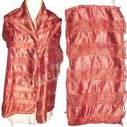 Womens Striped Scarves