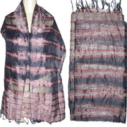 Womens Striped Scarves