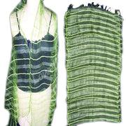 STRIPE DESIGN SILK SCARF