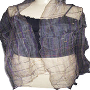 SILK SCARF WITH SEQUENCE