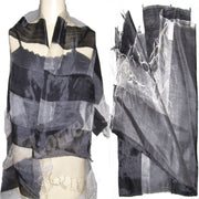 STRIPE DESIGN SILK SCARF