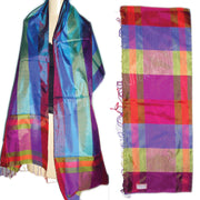 RAINBOW SILK SCARF