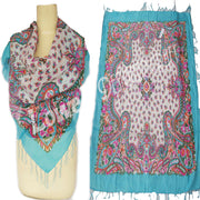 COTTON FRINGES SCARF