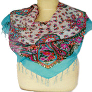 COTTON FRINGES SCARF