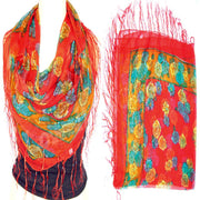 FLOWER PRINT SCARF