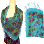 FLOWER PRINT SCARF