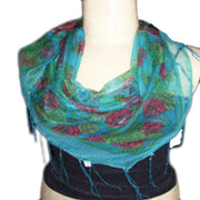 FLOWER PRINT SCARF