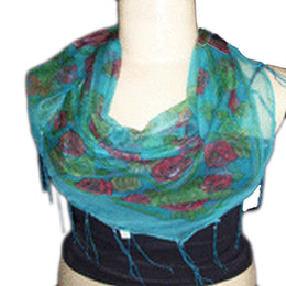 FLOWER PRINT SCARF