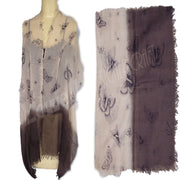 TWO TONE VOILE SCARF