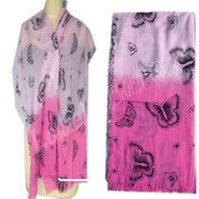TWO TONE VOILE SCARF