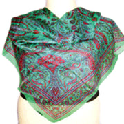 PRINTED 100%SILK SCARF