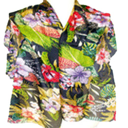 PRINTED SILK SCARF