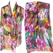 PRINTED SILK SCARF