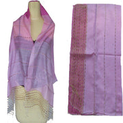 THREE TONE SILK SCARF