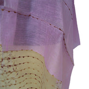 THREE TONE SILK SCARF