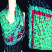 CHIFFON SILK SCARF