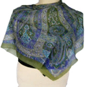 100% SILK SCARF