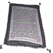 PRINTED COTTON  VIOL SCARF