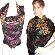 COTTON  LUREX  SCARF